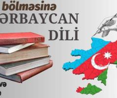 Rus bölməsinə azərbaycan dili