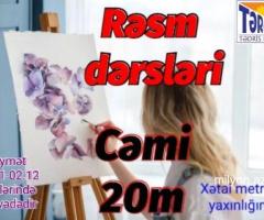 Xətaidə endirimli rəsm dərsləri