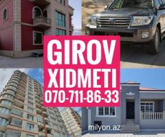 Girov kredit xidməti