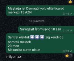Hazir Biznes - Ayiq Sürücü Xidməti satilir - 5