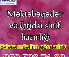 Məktəbəqədər və ibtidai sinif hazırlığı
