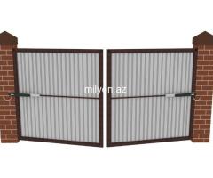 Avtomatik darvaza qollari pultla