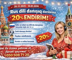 Endirimli rus dili kursu