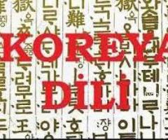 Koreya dili kursları.