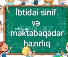 Məktəbəqədər və ibtidai sinif hazırlığı