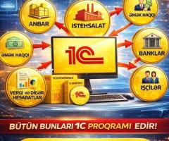 1C 8.3 proqramının kompüterə yazılması