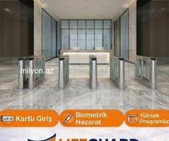 Turniket sistemlərinin satısı və qurasdırılması