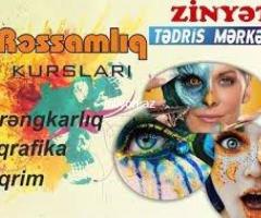Tədris Mərkəzində Rəssamlıq kursları - 3
