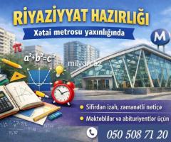 Riyaziyyat hazırlığı