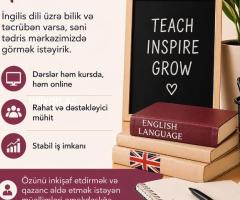 Kurs müəllimləri əməkdaşlığa dəvət edir