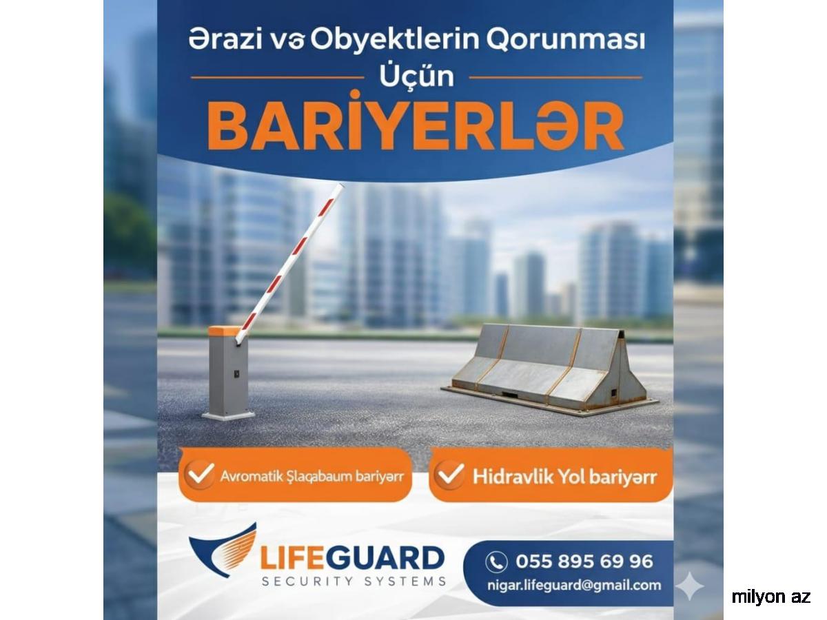 Şlaqbaum Sistemləri 055 895 69 96
