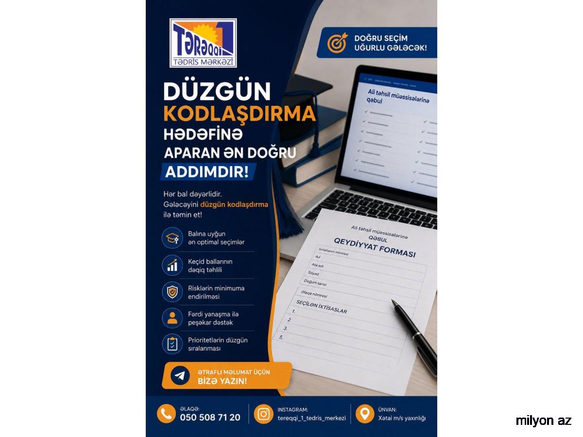 İxtisas seçiminə kömək