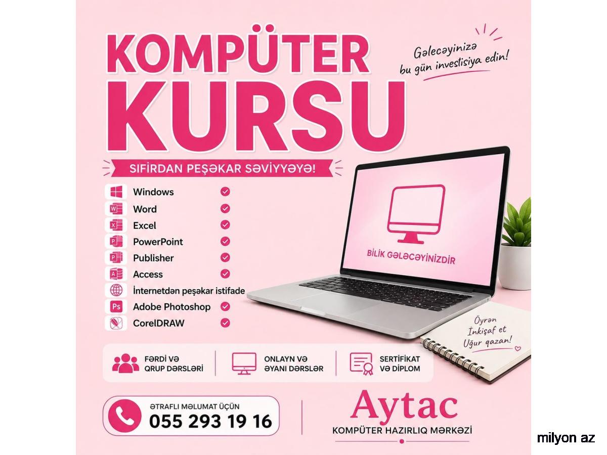 0-dan Kompüter Kursları