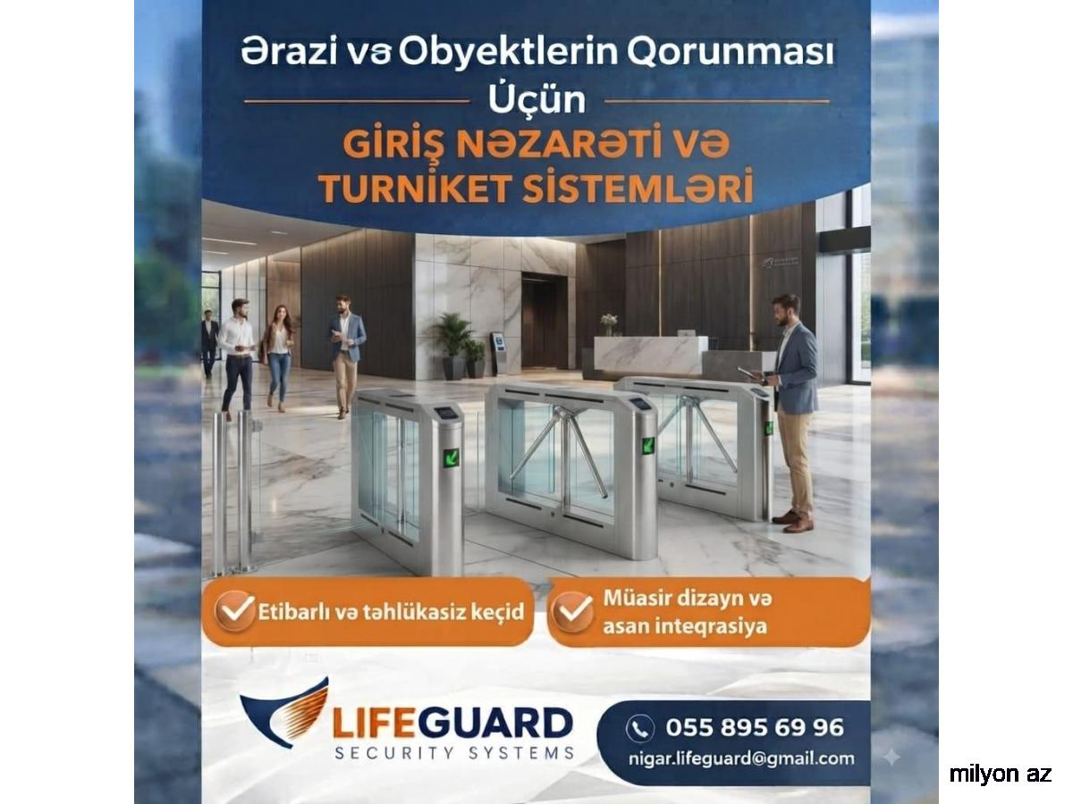 Tripod (Üçqollu) Turniketlər  055 895 69 96