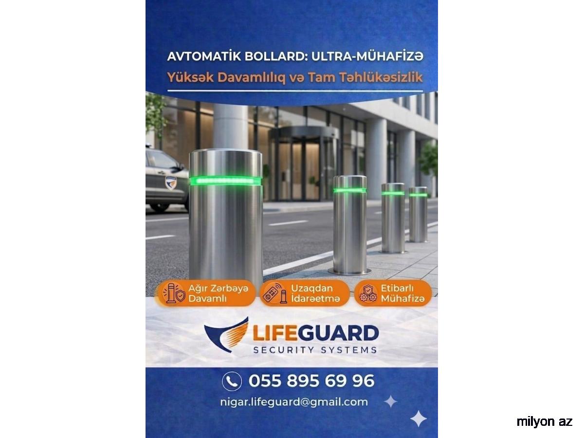 Bollard Sistemləri qurasdirilmasi 055 895 69 96