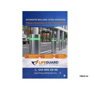 Bollard Sistemləri qurasdirilmasi 055 895 69 96