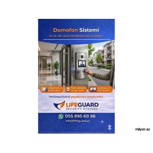 İntercom sisteminin qurasdirilmasi (bina domofonları) –055 895 69 96